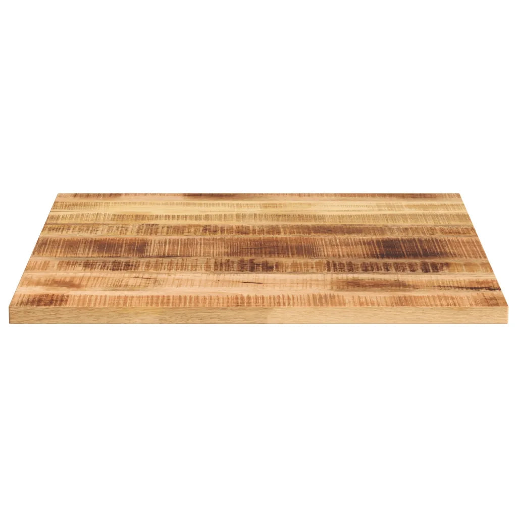 Piano per Tavolo 70x70x2,5 cm Quadrato Legno di Mango Grezzo 371341