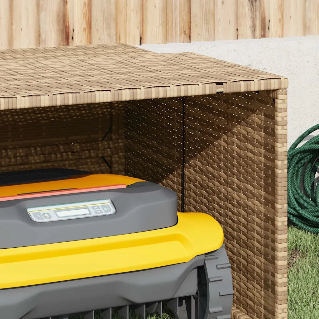 Garage per Robot Tosaerba Beige 86x90x52/57 cm in Polyrattan 365407
