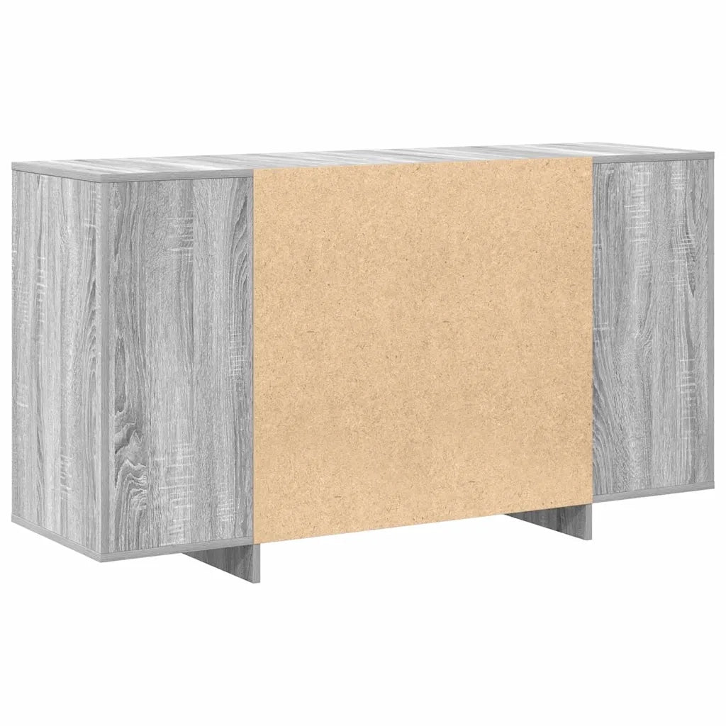 Credenza Grigio Sonoma 135 x 41 x 75 cm Legno multistrato 3333891