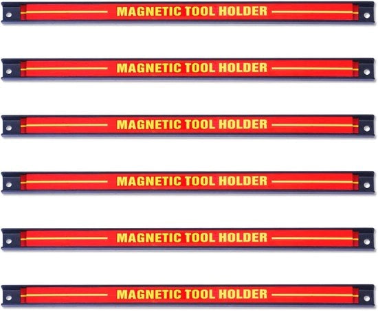 Supporto per attrezzi magnetico - Striscia magnetica per garage e officine (46 cm)