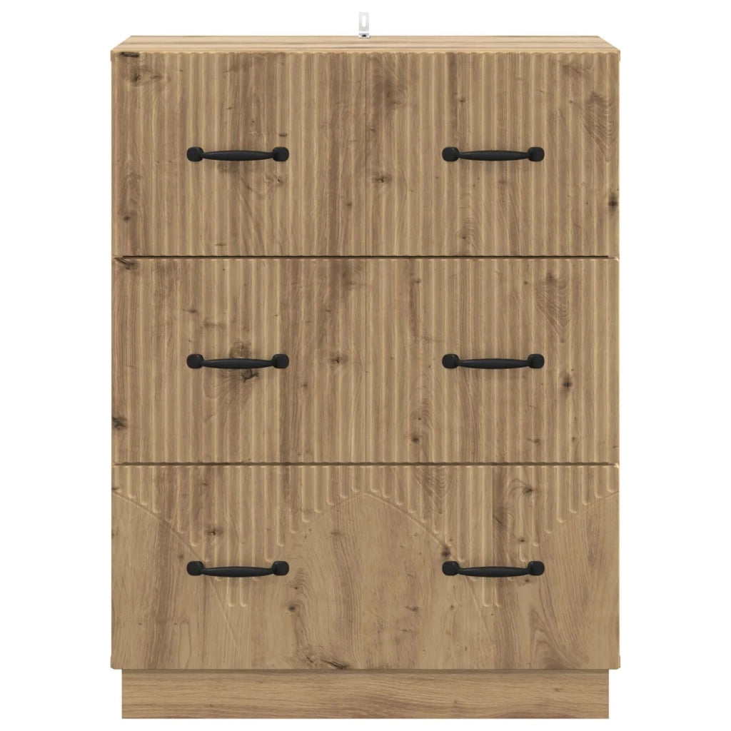 Mobile con Cassetti Rovere Artigianale 66 x 34,5 x 87 cm