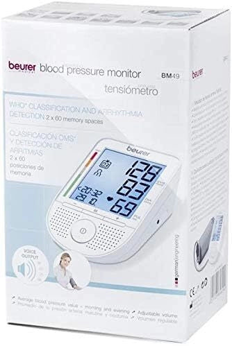 Beurer BM 49 Misuratore Parlante di Pressione da Braccio