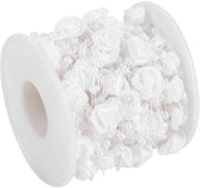 Decorazioni per matrimonio a forma di perle 10 m/rol - Slinger rossa - Decorazione per matrimoni - Fai da te - Cristallo d'arte - 3 mm - Imitazione ABS - Decorazioni a forma di perle