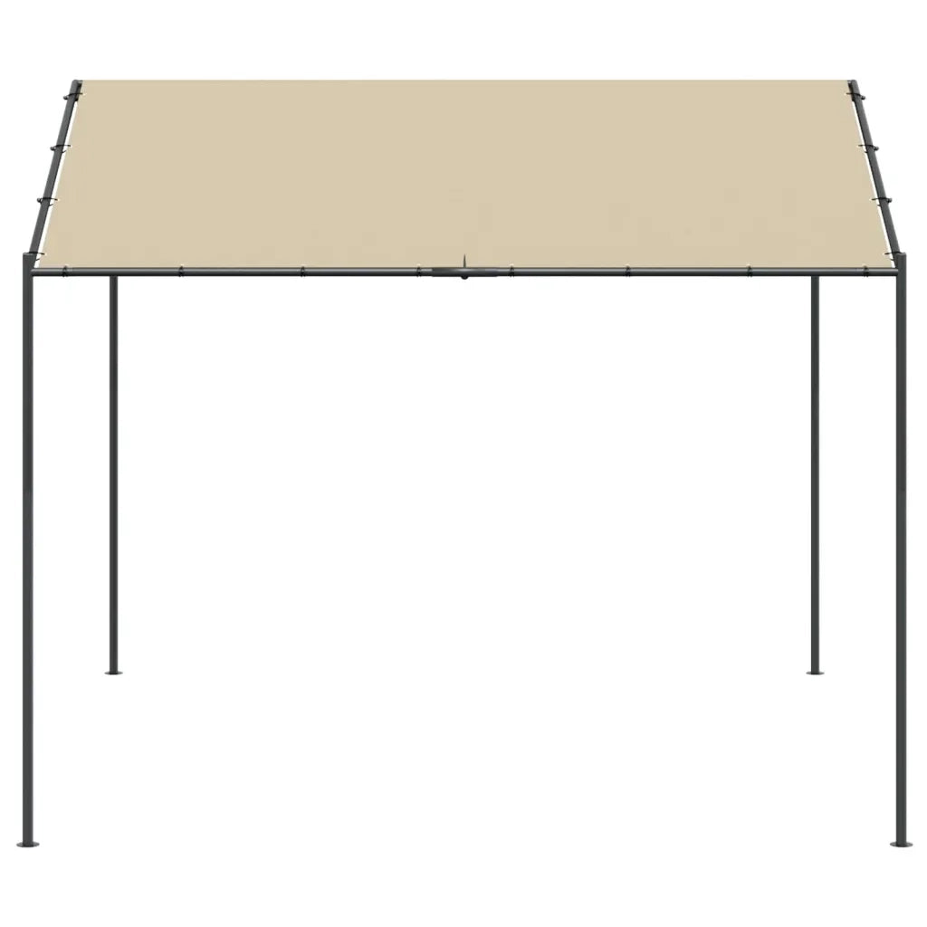 Tendaa Baldacchino Beige 3x3 m in Acciaio e Tessutocod mxl 73161