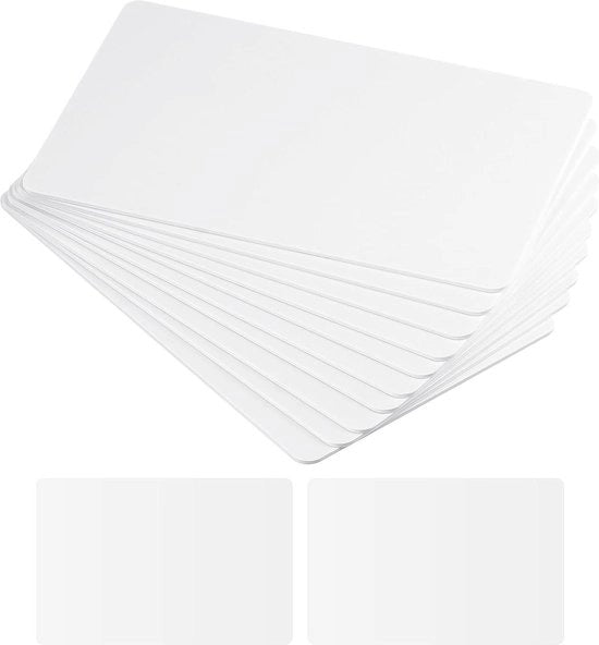 10 pezzi di tag NFC NTAG215 quadrato - bianco - adesivo - carta NFC - 504 byte - compatibile con TagMo - Amiibo - iOS - dispositivi NFC.
