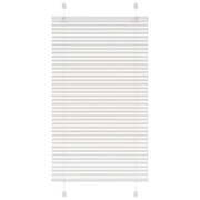 Tenda Plissettata Bianca 80x150 cm Larghezza Tessuto 79,4 cm