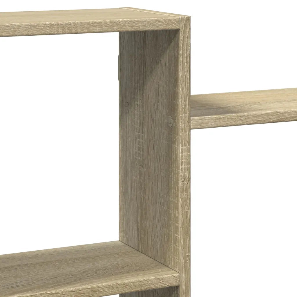 Scaffale a Parete Rovere Sonoma 159x18x65 cm in Truciolato 853211