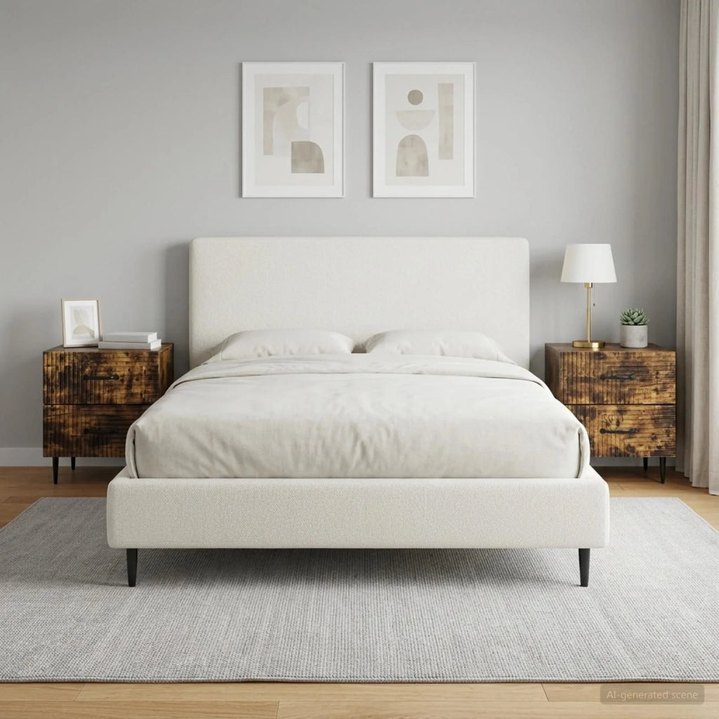 Armadio da Notte 2 pcs Rovere Fumo 43 x 34,5 x 47,5 cm 894766