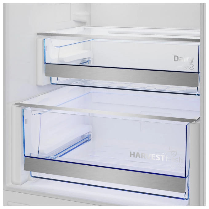 Beko B7BCNA325HS1 frigorifero combinato da incasso, 300 L, no frost, classe D, Wi-Fi, HarvestFresh, bianco