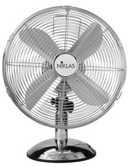 NIKLAS NEWAGE VENTILATORE DA TAVOLO IN ACCIAIO 50 W 3  VELOCITÀ