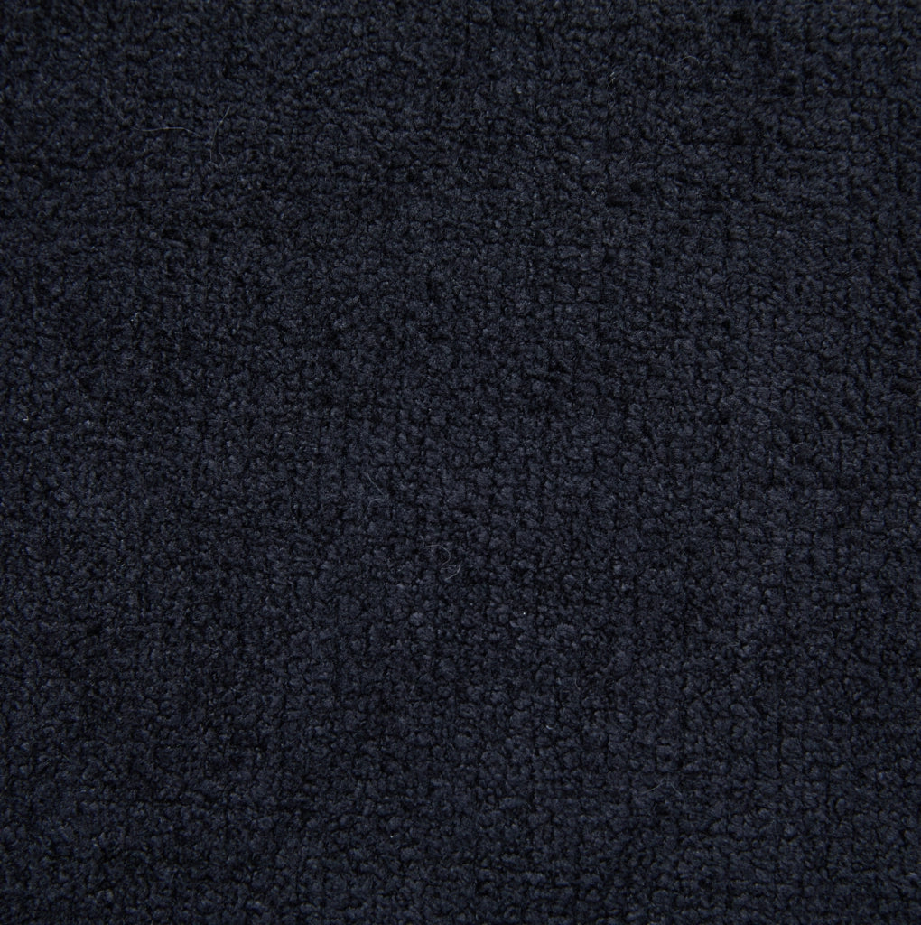 Divano letto 139x83x58 cm in ciniglia nera con USB e portabicchieri