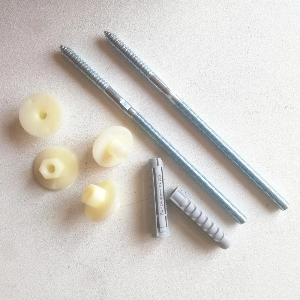 Fischer wd 230 x coppia vitone vite e tassello prolungato per fissaggio lavabi semi incasso