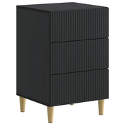 Armadio da Notte Nero 43 x 41 x 66,5 cm Legno ingegnerizzato