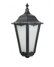 Testa lampada da giardino RETRO nero bianco 1xE27 IP43