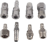 Kit di connessione rapida per tubi pneumatici 1/2" BSP - rottifero - adatto a uso continuativo