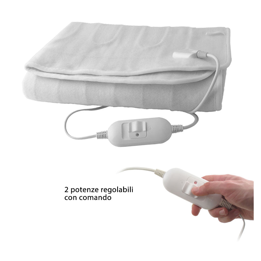 Coperta Termica Elettrica Singola Scaldasonno Scaldaletto 150X80 Cm Scalda Sonno Singolo