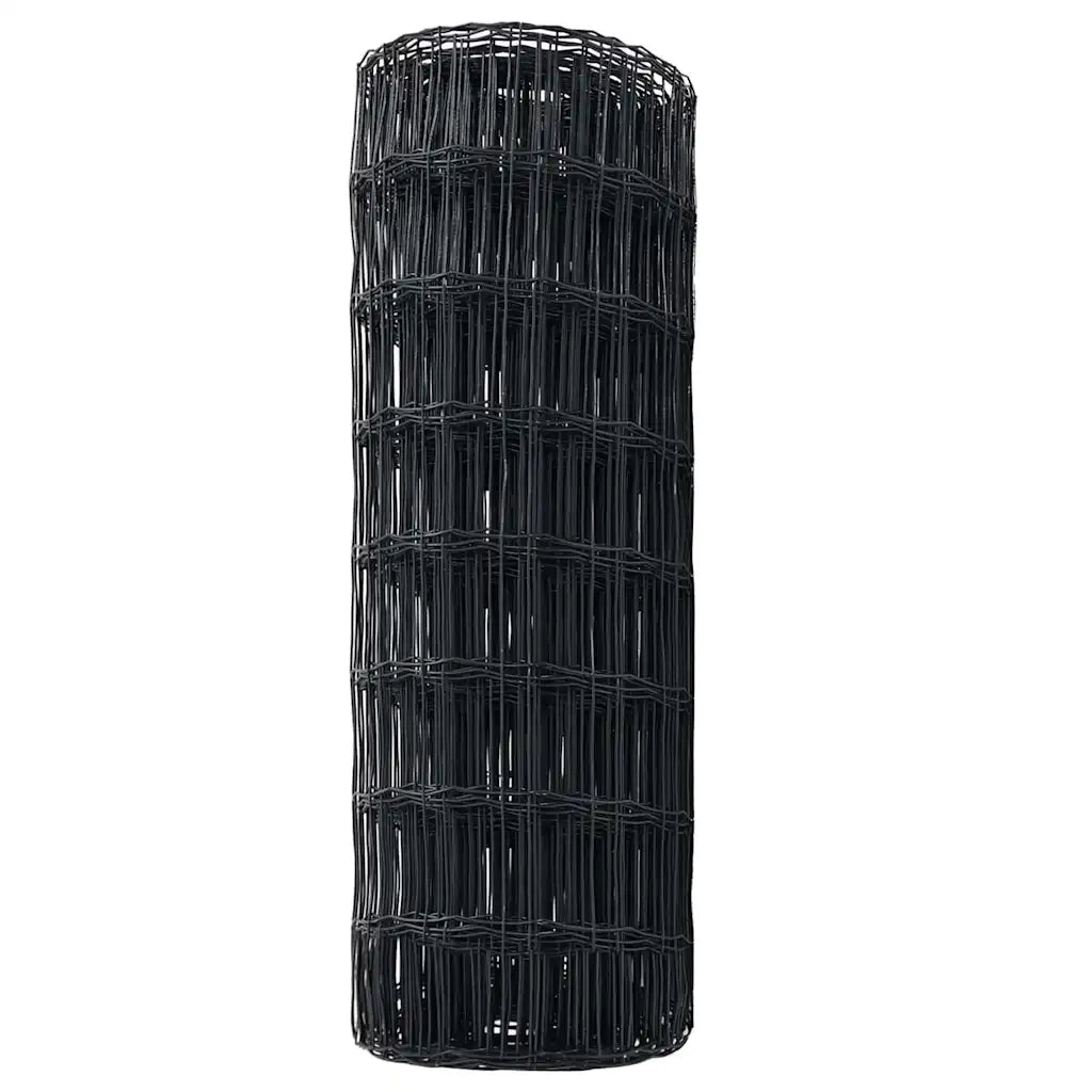 Recinzione Euro Grigio 0.4 x 10 m Ferro rivestito in PVC 42004594