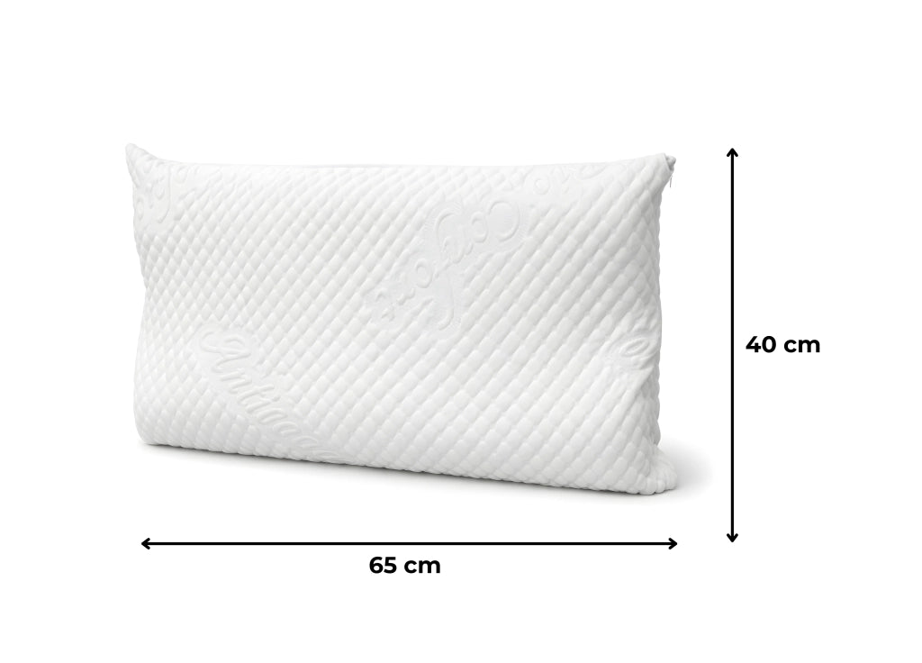 Guanciale Cuscino Letto 50x80cm Anallergico Memory Cervicale Mod. Sphere