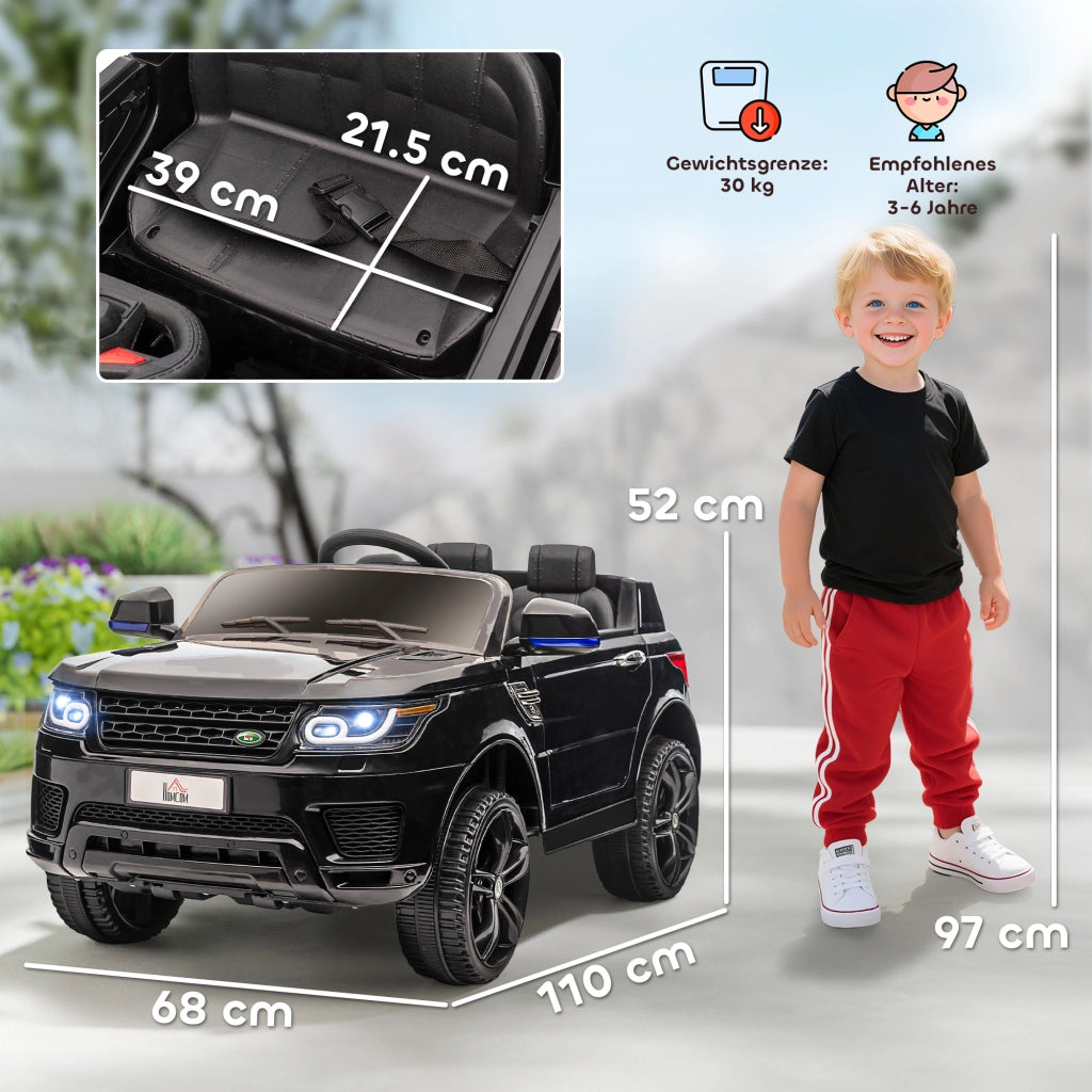 Auto Bambini SUV Elettrica ¨C zephmum ¨C Nero