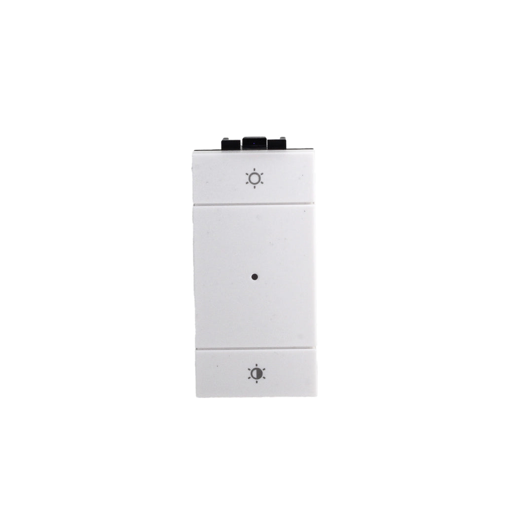 Pulsante Dimmer Connesso Smart WIFI Tuya Compatibile Bticino Living Colore Bianco Max 150W