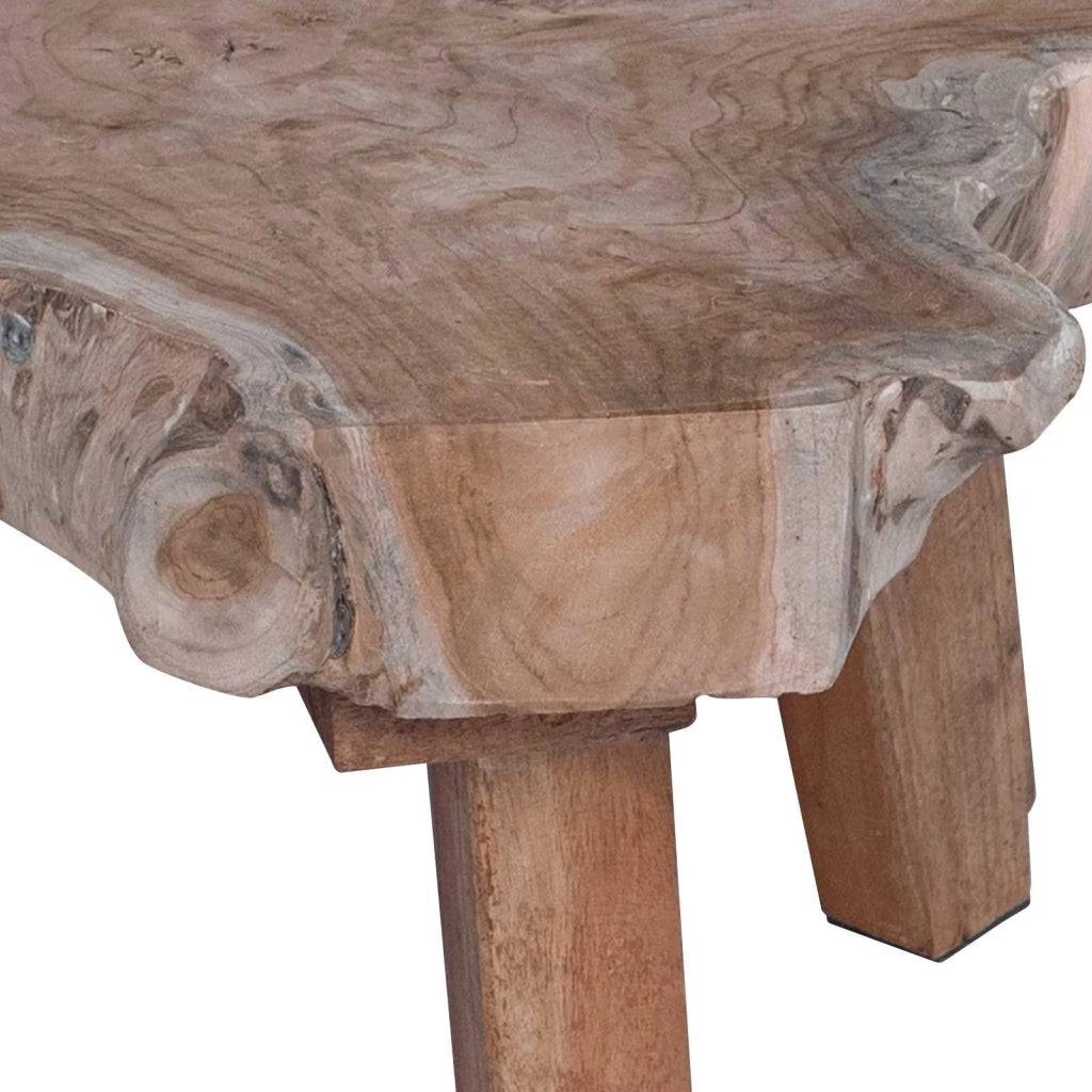 Comodino Marrone 40 x 40 x 25 cm Legno Recuperato Massello 42012359