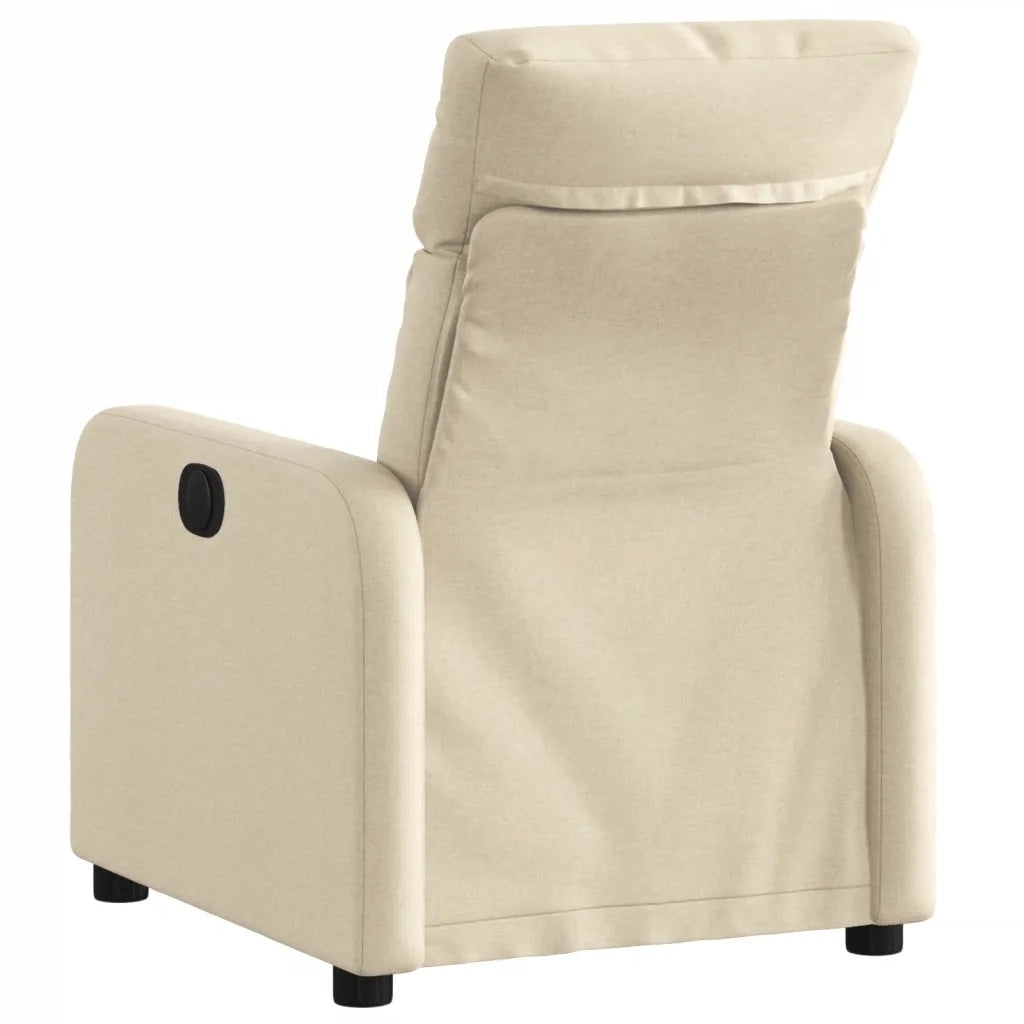 Divano Sedia-Poltrona Reclinabile in Tessuto Crema 660735