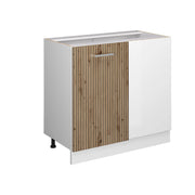 Vicco Mobile ad angolo cucina Rovere artigianale 86 cm senza piano di lavoro