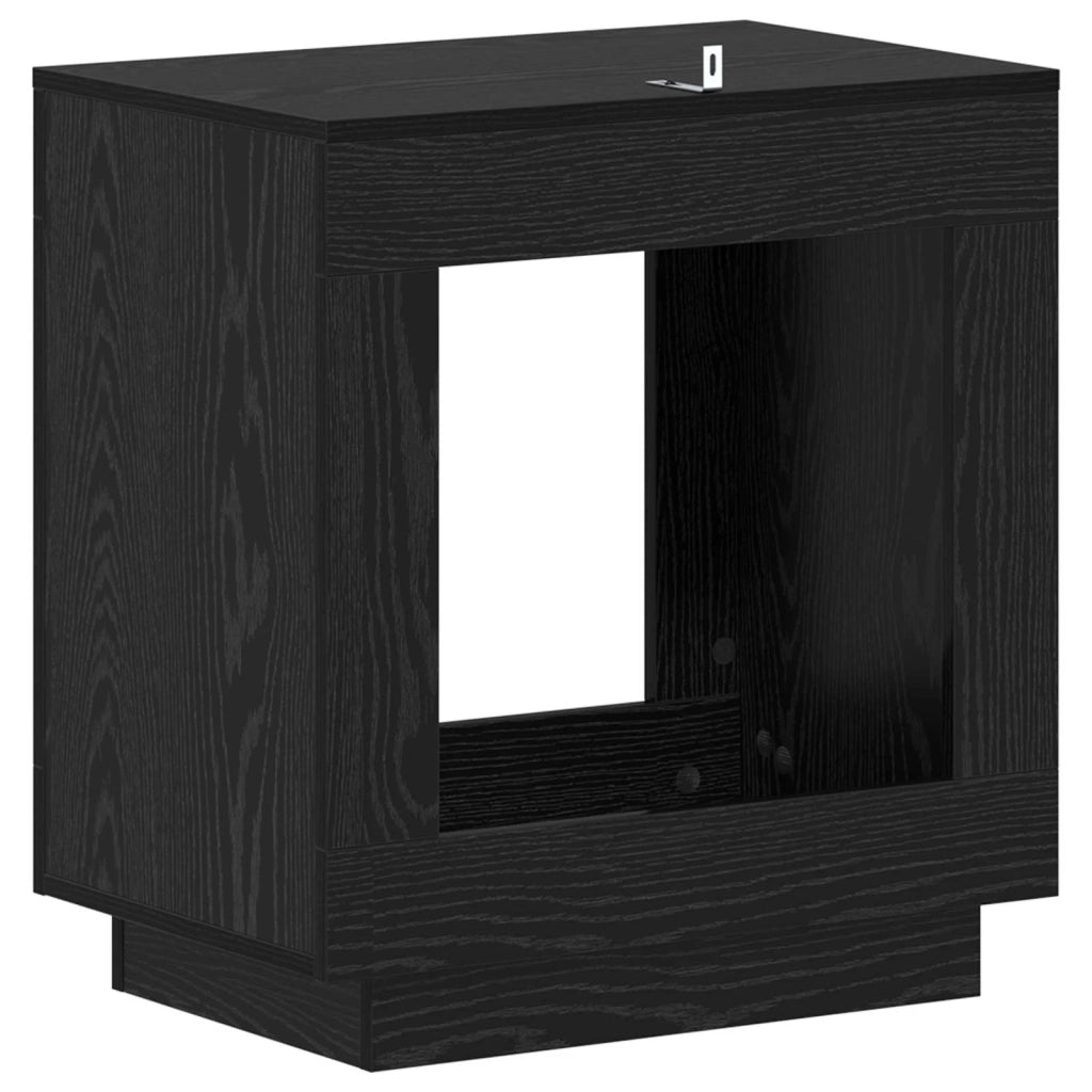 Tavolo laterale Rovere Nero 60 x 40 x 65 cm 899896