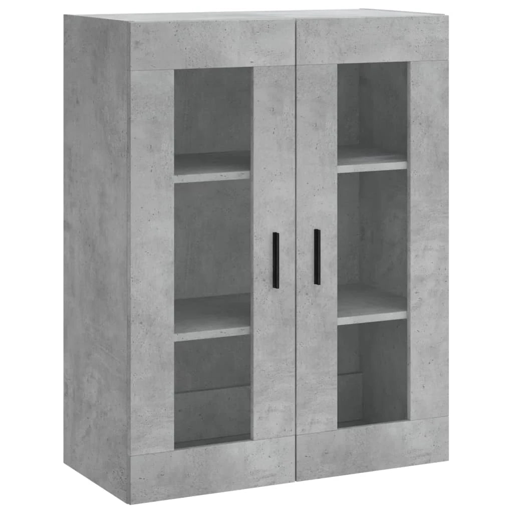 Buffet credenza cassettiera armadio mobile contenitore organizer cucina soggiorno salotto alto 69,5 x 34 x 180 cm legno ingegnerizzato grigio 02_0034640