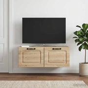 Mobile Porta TV da Muro Grigio Cemento 78,5 x 31 x 30 cm 899398