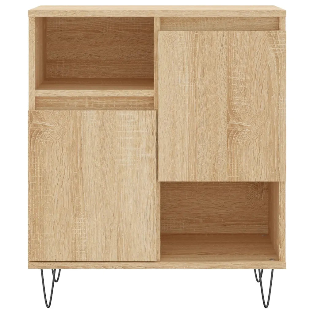 Credenze 2 pz Rovere Sonoma in Legno Multistrato 3190128