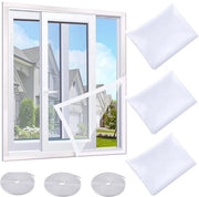 Reticolo per Rami - Protezione dagli Insetti - 3 Pezzi - Bianco - 1,5 m x 2 m