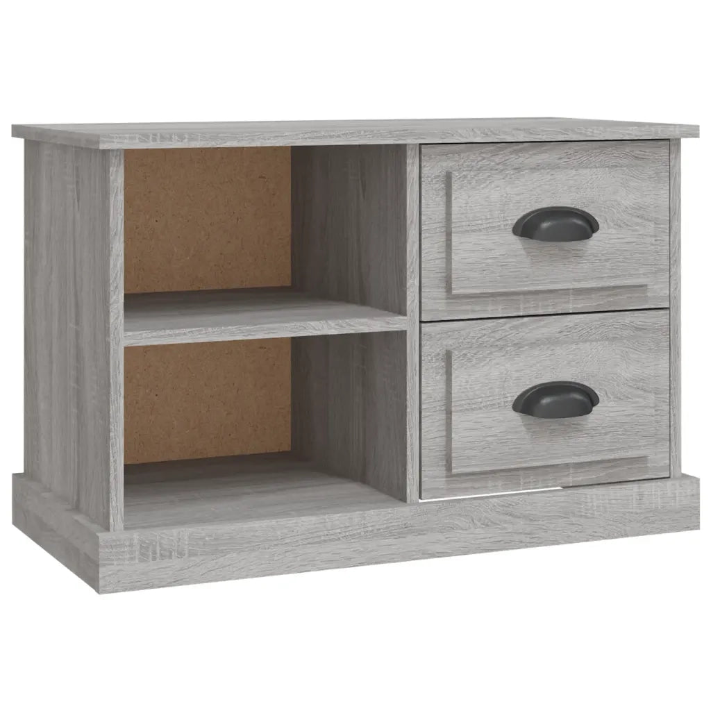 Mobile TV-Credenza TV-Console TV Grigio Sonoma 73x35,5x47,5 cm in Legno Multistrato