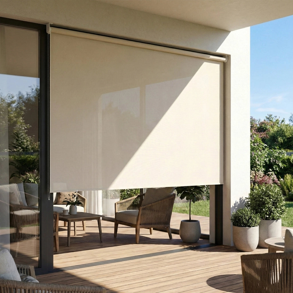 Tenda da esterno 2.4x1.6m ¨C zephmum ¨C crema, impermeabile, anti-UV