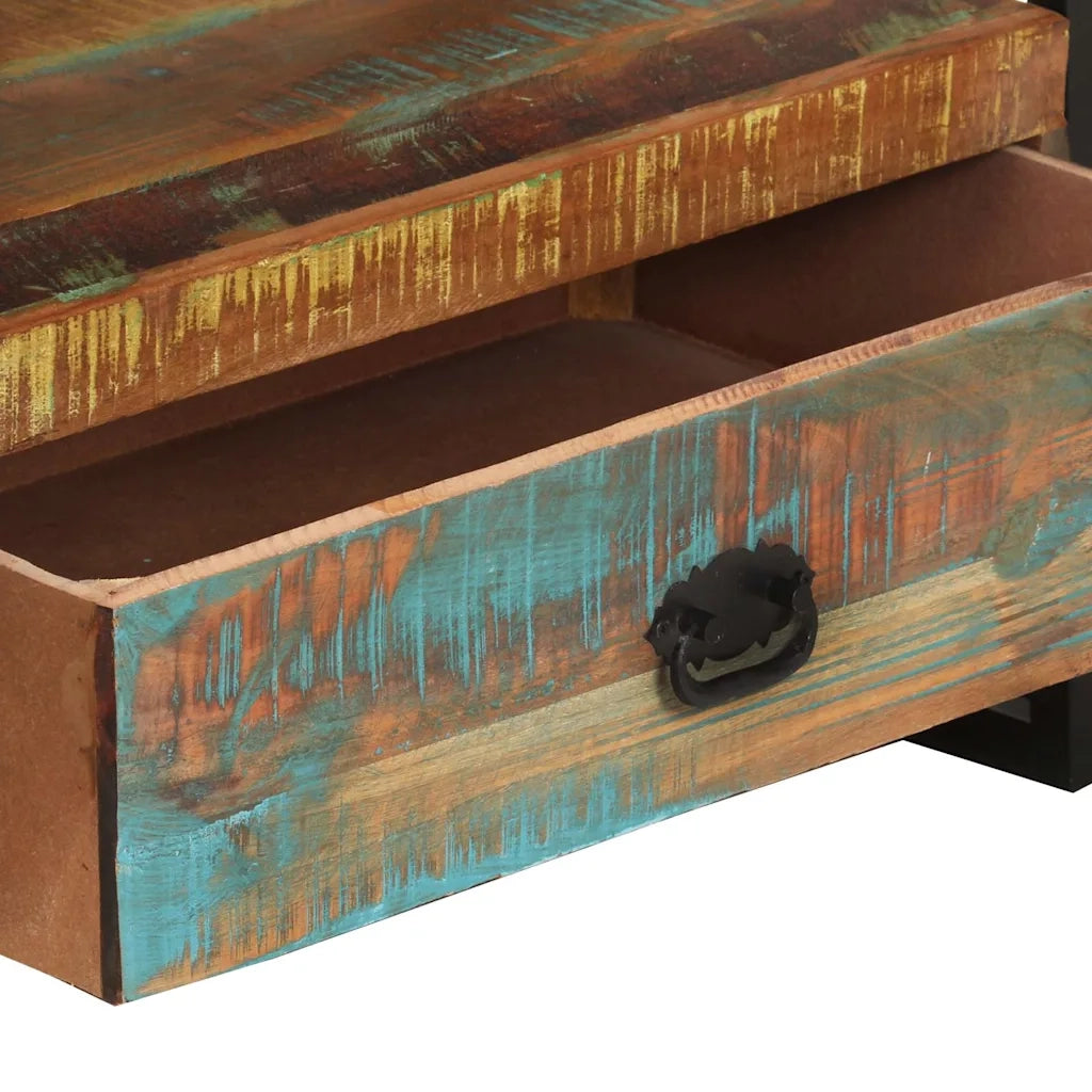 Mobile Porta TV-Credenza TV in Legno Massello di Recupero