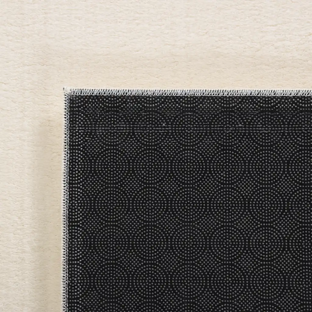 Tappeto Shaggy Crema/Bianco 240x340 cm in Poliestere 353833