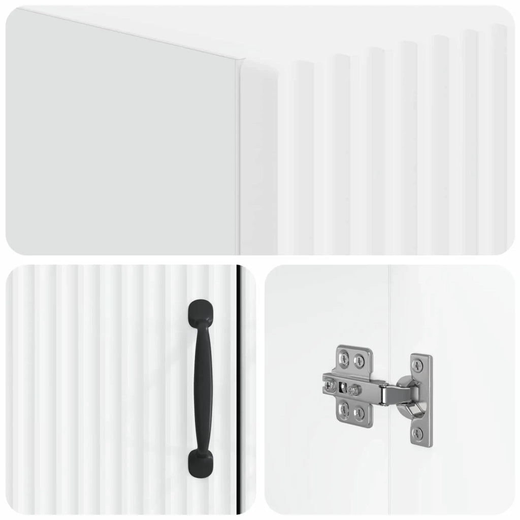 Mobile Bagno HOORN Bianco 66 x 25,5 x 190 cm 897355