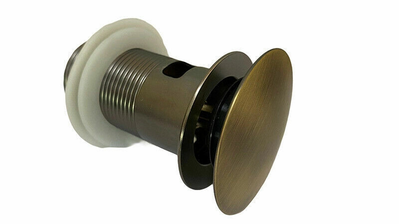 Piletta scarico click clack universale tappo lavabo lavello bidet 59604