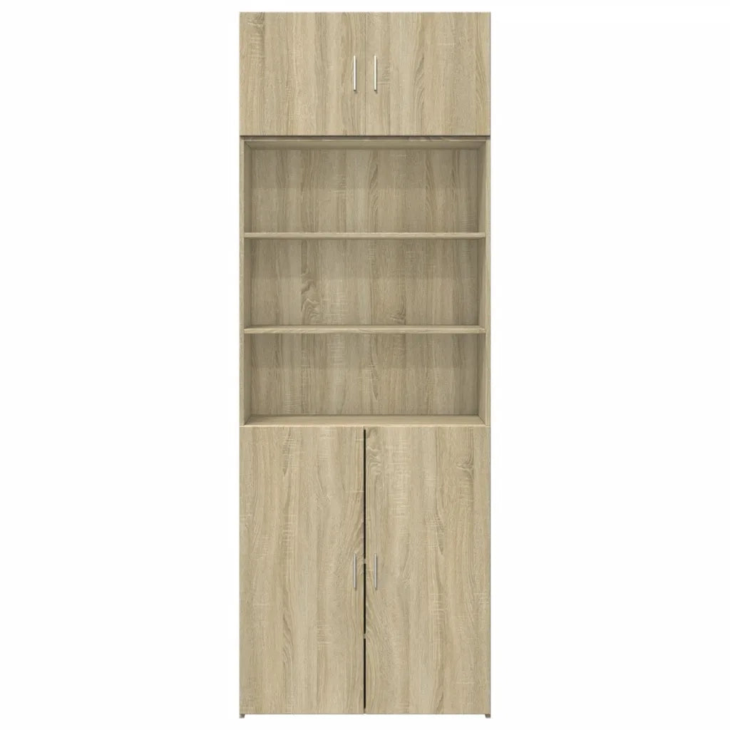 Armadietto Rovere Sonoma 80x42,5x225 cm in Truciolato 3281345