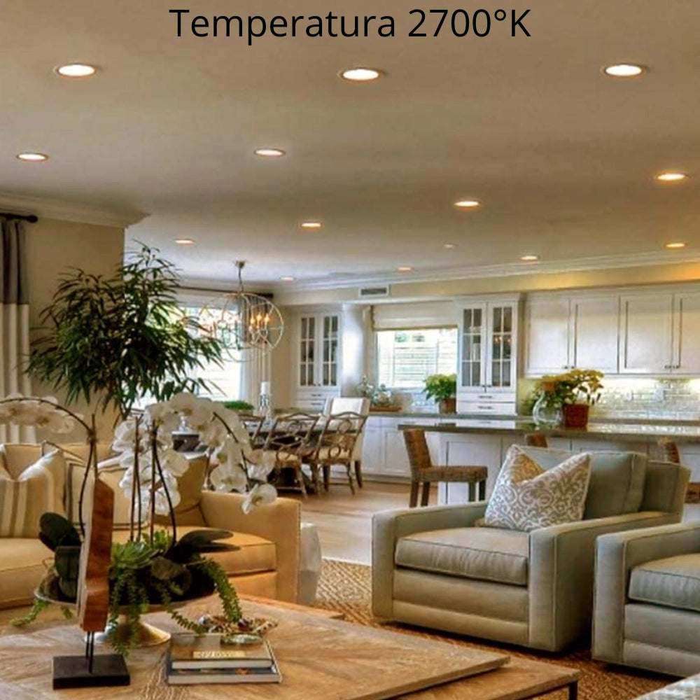 Pannello led incasso 8 cm 3watt slim tondo alimentatore incluso 6000k pezzi 3