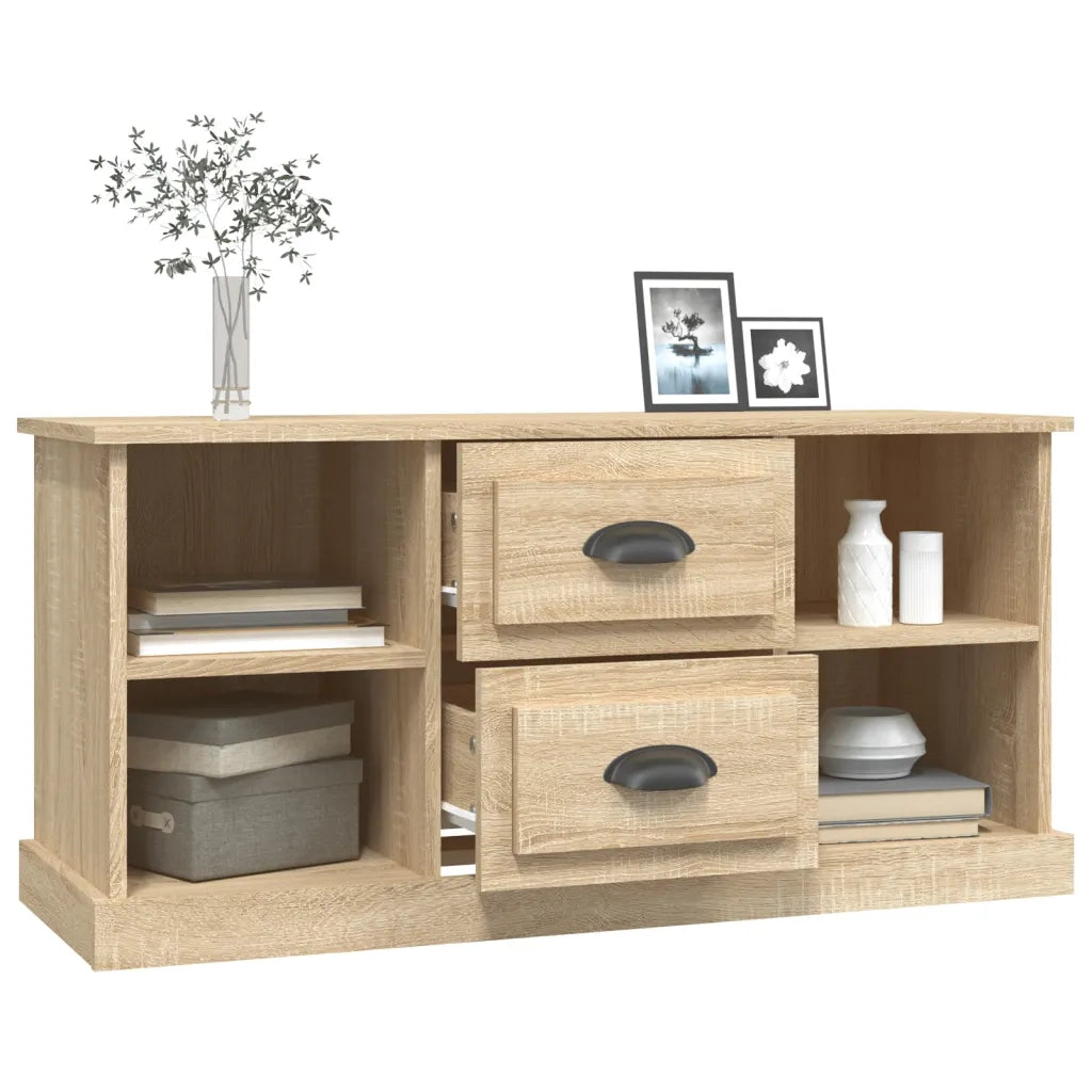 Mobile TV | Armadietto TV | Mobile Porta TV Rovere Sonoma 99,5x35,5x48 cm Legno Multistrato
