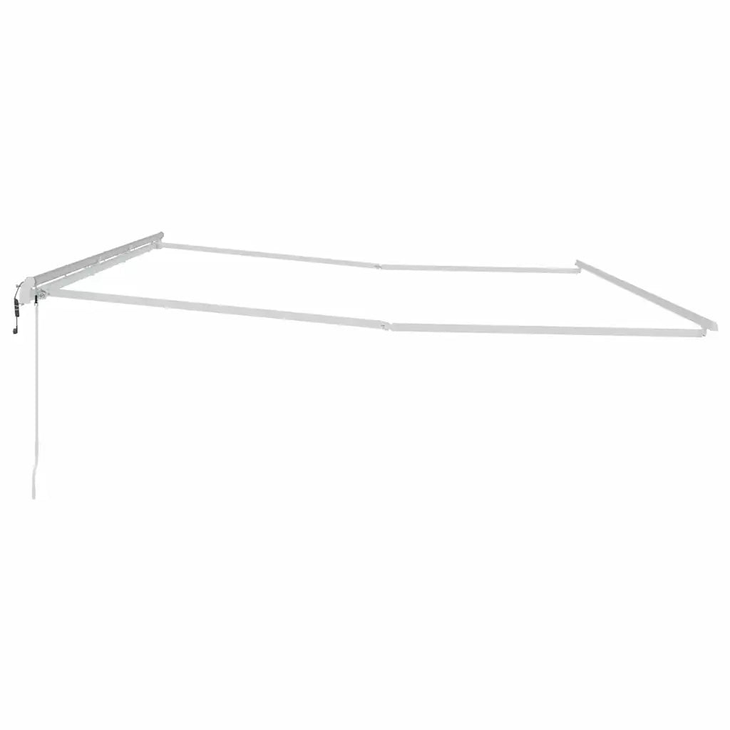 Struttura della tenda Bianco 600 × 300 cm Alluminio 313214
