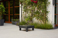 Tavolino Keter Elements 65x65x29 cm Effetto Legno Grafite