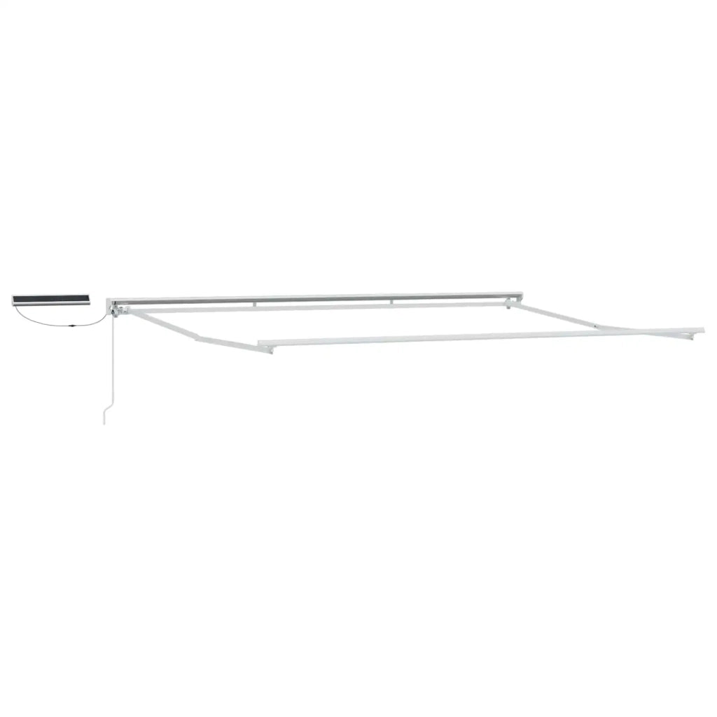 Struttura della tenda elettrica retrattile Bianco 4,5 × 3,5 m 42024866