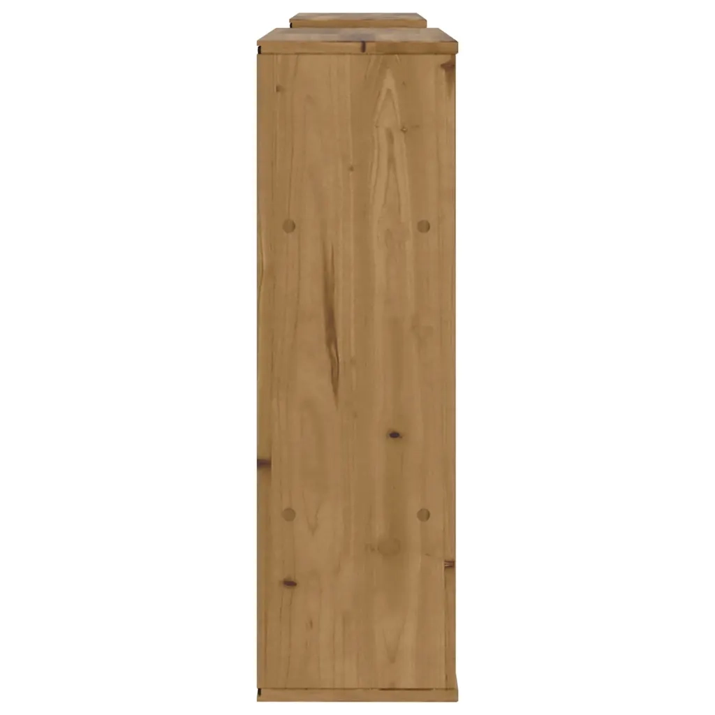 Mobile TV 5 pz con Contenitore ODDA in Legno Massello di Pino 3365376