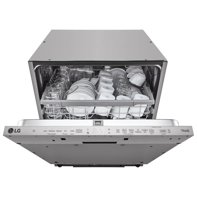 LG QuadWash DB242TX Lavastoviglie a scomparsa totale Classe D 46dB 14 coperti Wi-Fi
