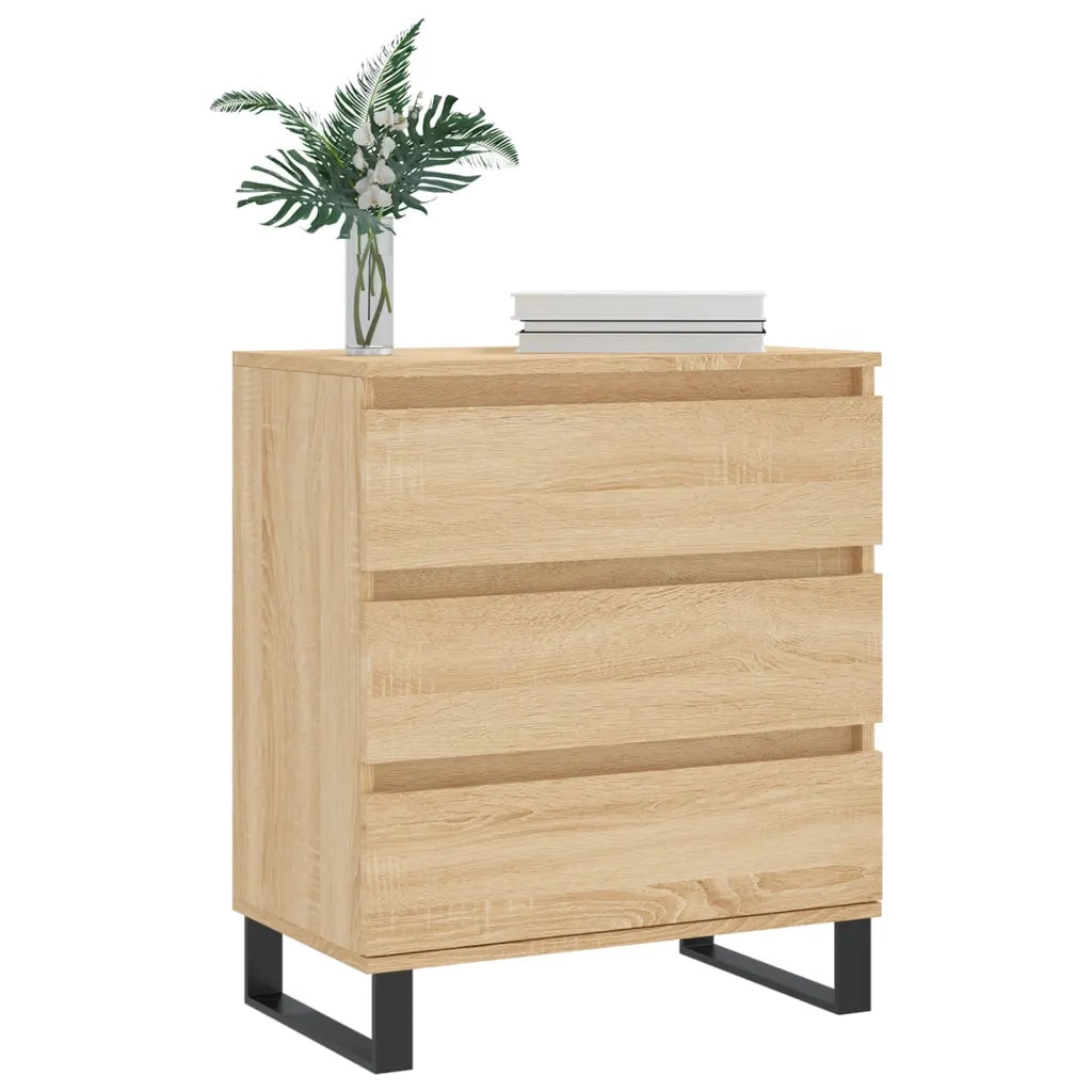 Credenza Rovere Sonoma 60x35x70 cm in Legno Multistrato 827191