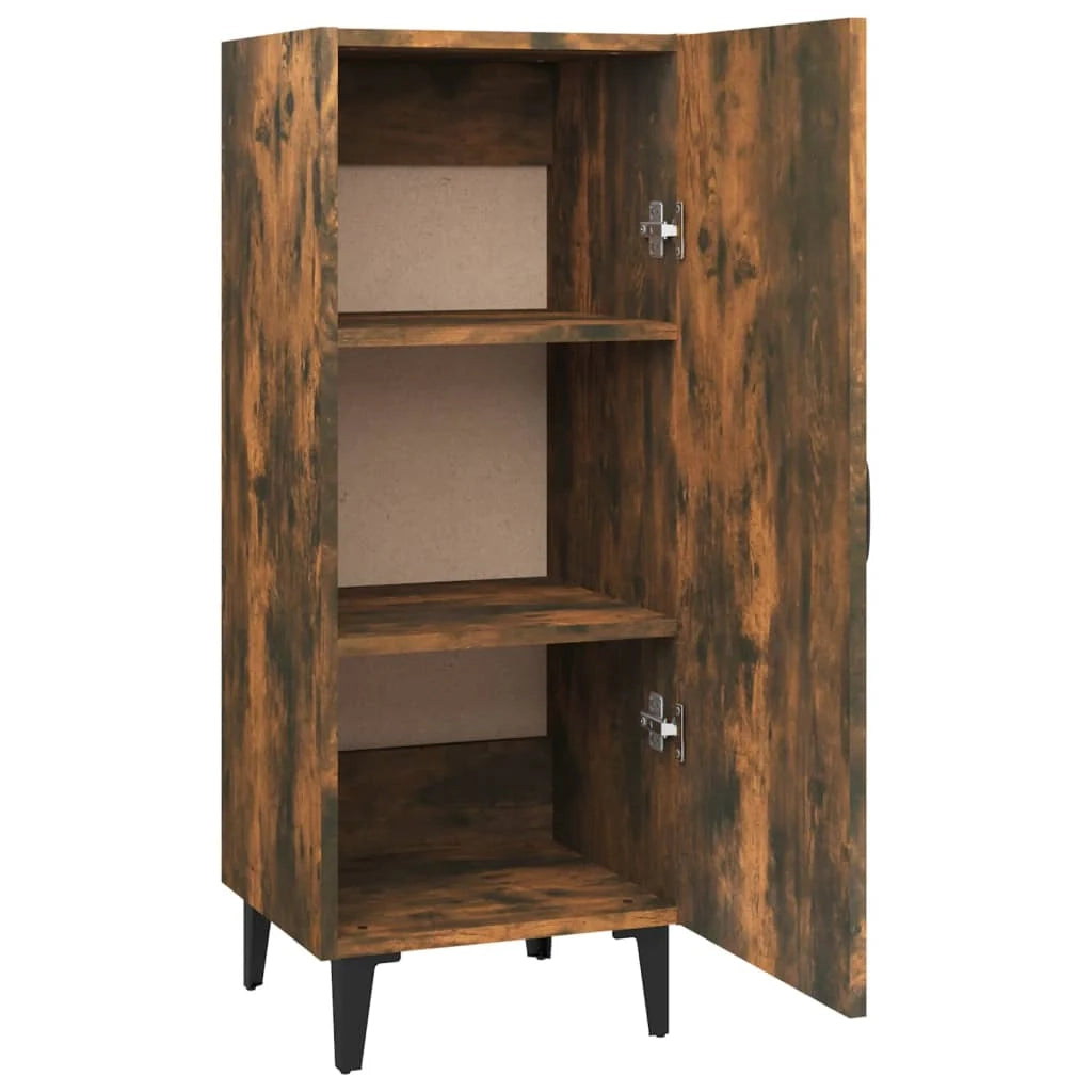 Buffet credenza cassettiera armadio mobile contenitore organizer per cucina soggiorno salotto 34,5 x 34 x 90 cm legno ingegnerizzato marrone 02_0030882