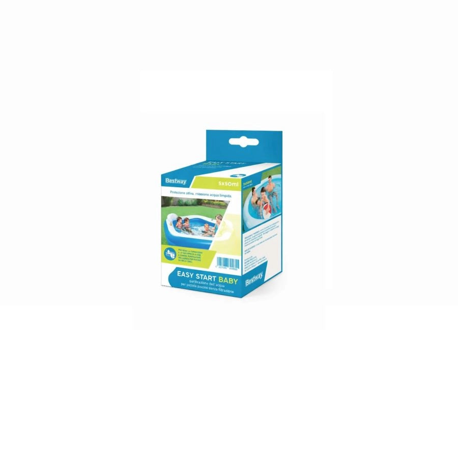 TRATTAMENTO ACQUA PISCINA ANTIALGHE KIT BUSTINE MONODOSE FINO A 3000 L