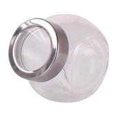 MA MAISON SET 6 BARATTOLI PICCOLI PORTA SPEZIE IN VETRO CON TAPPO ERMTICO DESIGN TONDO 170 ML CAPIENZA
